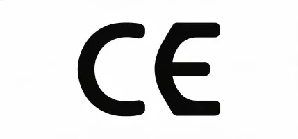 CE compliance badge